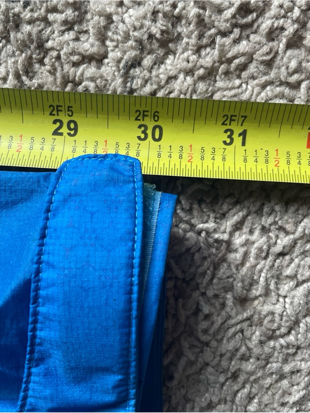 The North Face HyVent 2.5L Rain Jacket Women Medium Blue Waterproof Hooded Shell - Picture 9 of 16